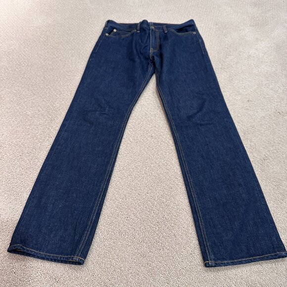 J Crew Jeans Sutton Straight Leg Dark Wash Preppy Classic Academia Sz 32 #A7709 - Picture 7 of 14
